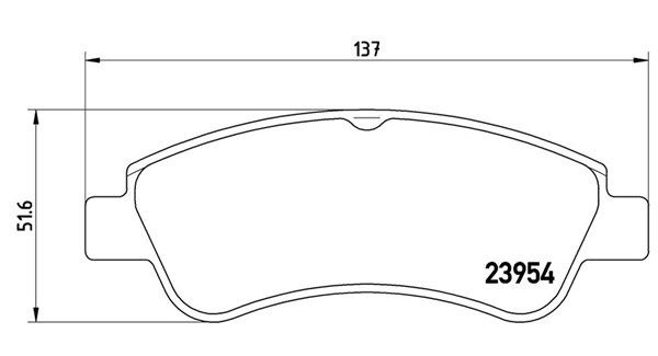 MAGNETI MARELLI stabdžių trinkelių rinkinys, diskinis stabdys 363700461066